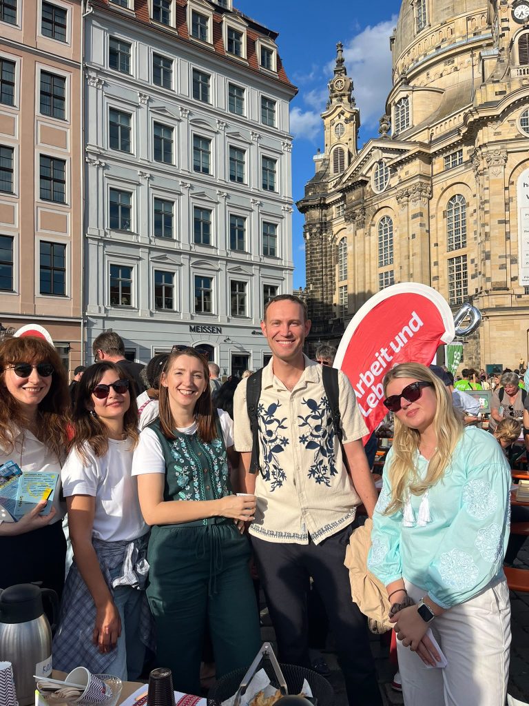 Am 31. August fand „Dresden is(s)t bunt“ statt– ein besonderer Tag voller Begegnungen, Austausch und Solidarität. ✨