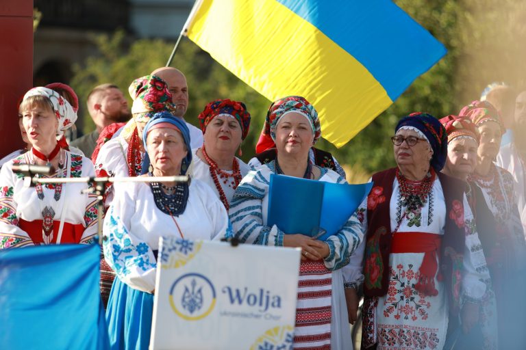 35 Jahrestag der wiedererlangten Unabhängigkeit der Ukraine – gemeinsam in Dresden